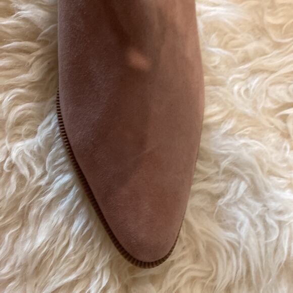 Joe’s Jeans Women’s Rose Mica Chelsea Bootie NWOB Sz 6M Suede Pointed Toe - Picture 9 of 9